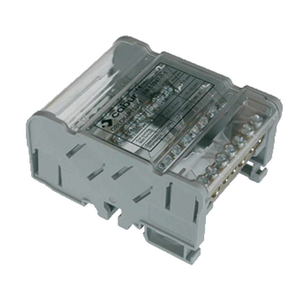 Power Distribution Connection Module, 4 bar, 125 Amps, 11 connection points per bar