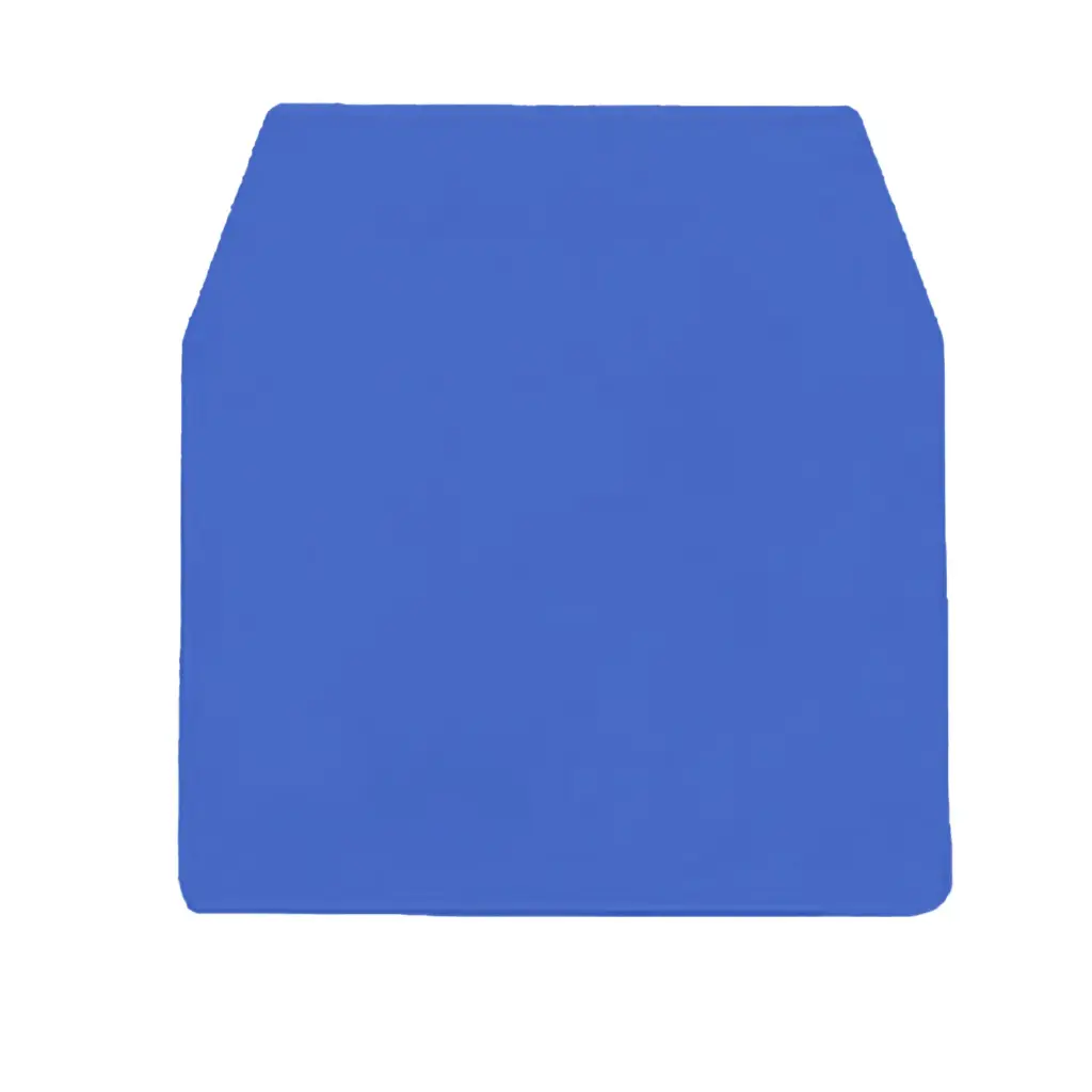 DIN Rail Mounted Terminal Block End Cover, (Ex)i, RN.1-4, (Ex)i Blue