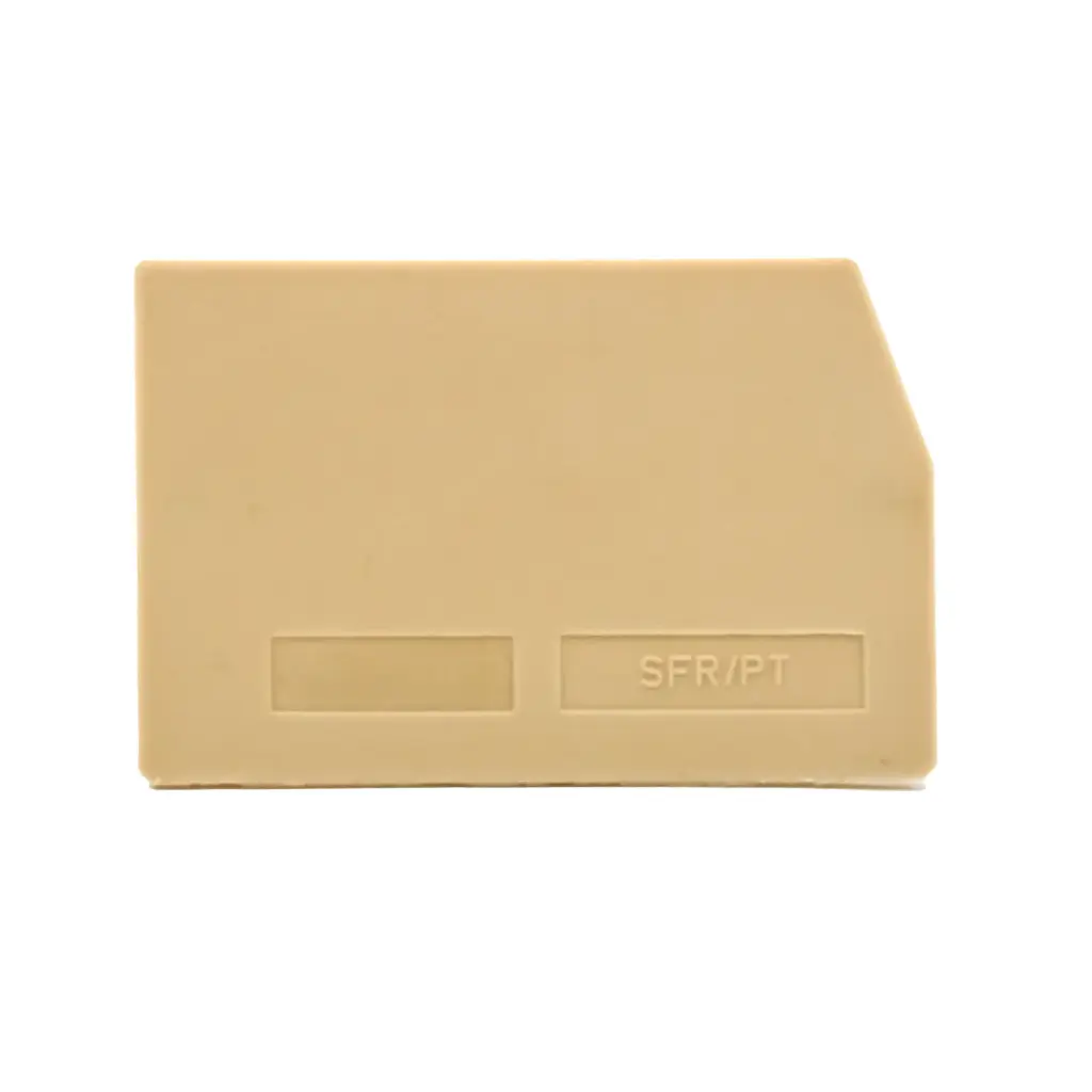End cover for SFR.4 Din Rail Terminal Blocks