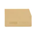 End cover for SFR.4 Din Rail Terminal Blocks