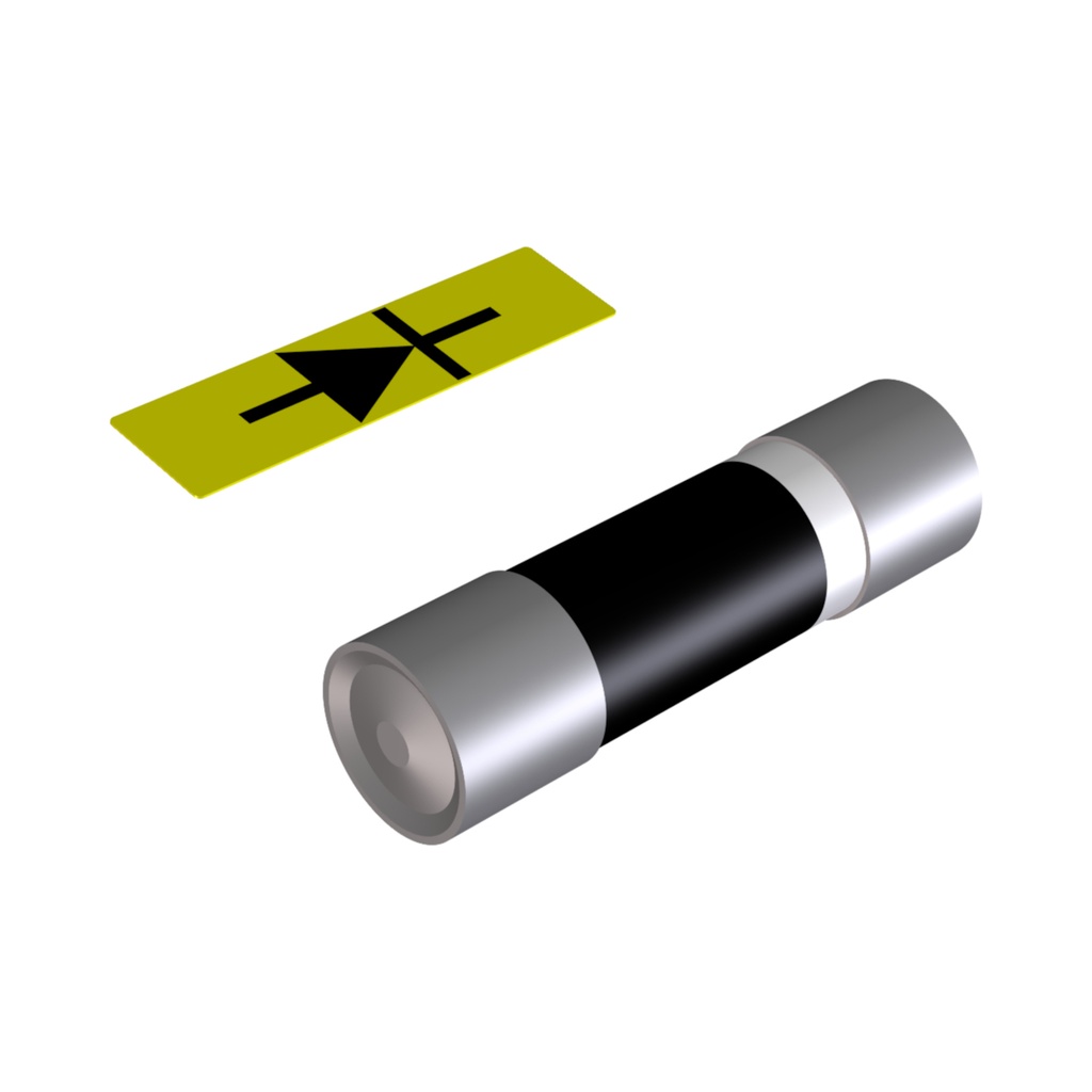 Diode for use with SF900 fuse holder terminal block, 3 amp diode