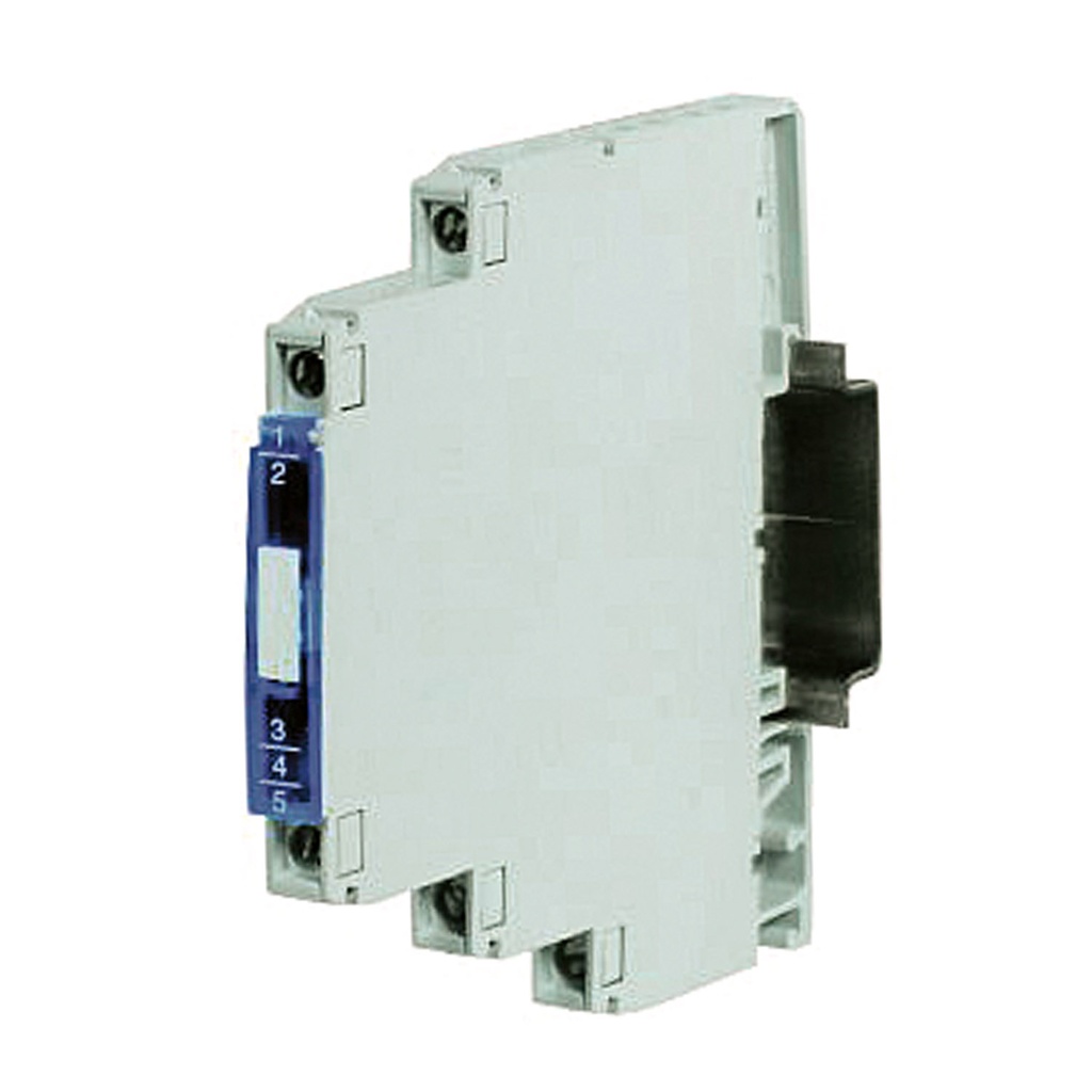 DIN Rail SSR, 5-12 or 24Vdc Input, 5-48Vdc Output, 500mA Nominal