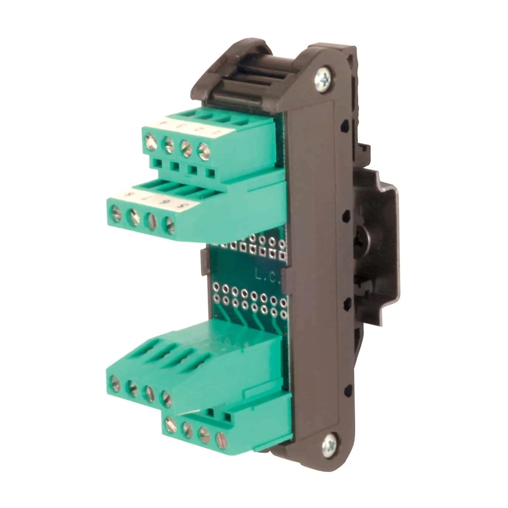 Component Holder Module, screw clamp connections with Single component per channel, 16 channels