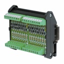 Diode Holder Screw Clamp Module, Diode per channel, with common anode, 16 channels