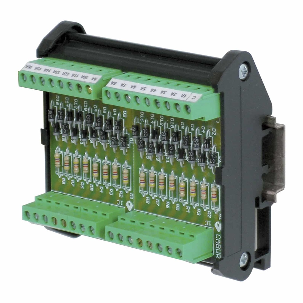 LED testing module, common negative, 16 channel