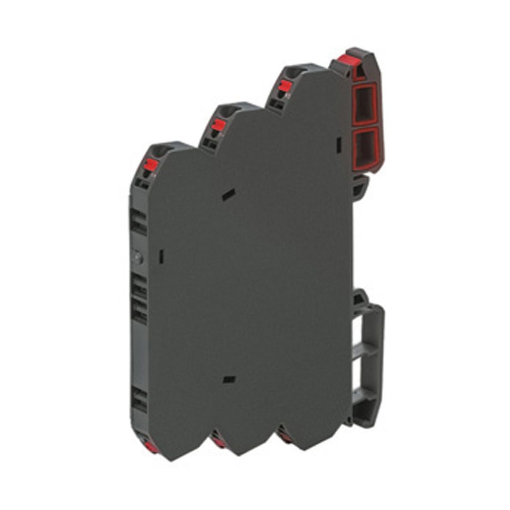 0-20mA to 0-10V Signal Converter, 24V AC/DC, DIN Rail Mount, 