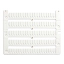 Markers printed vertically