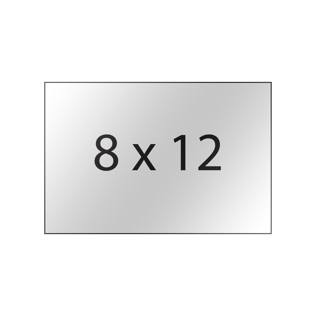 Self-Adhesive precut Legend, 8x12mm, White