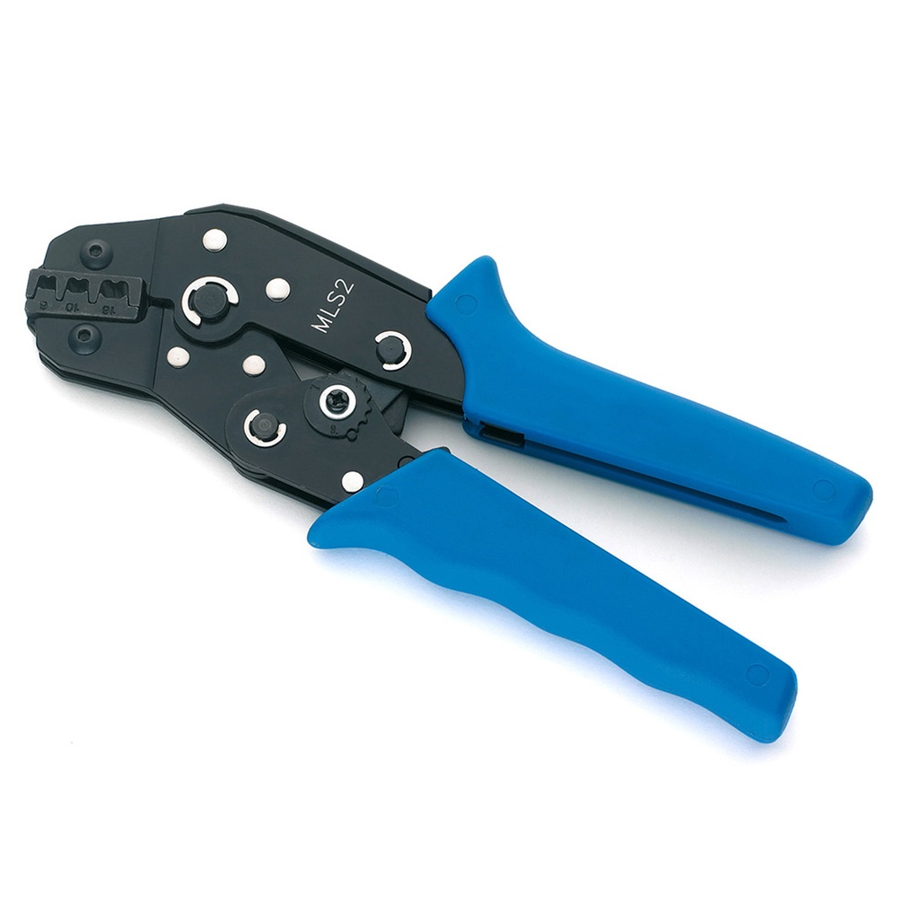 Economy Wire Ferrule Crimper, Crimps Insulated or Uninsulated Wire End Ferrules, 3 Crimp Positions, 10 to 6 AWG, , Type MLS2