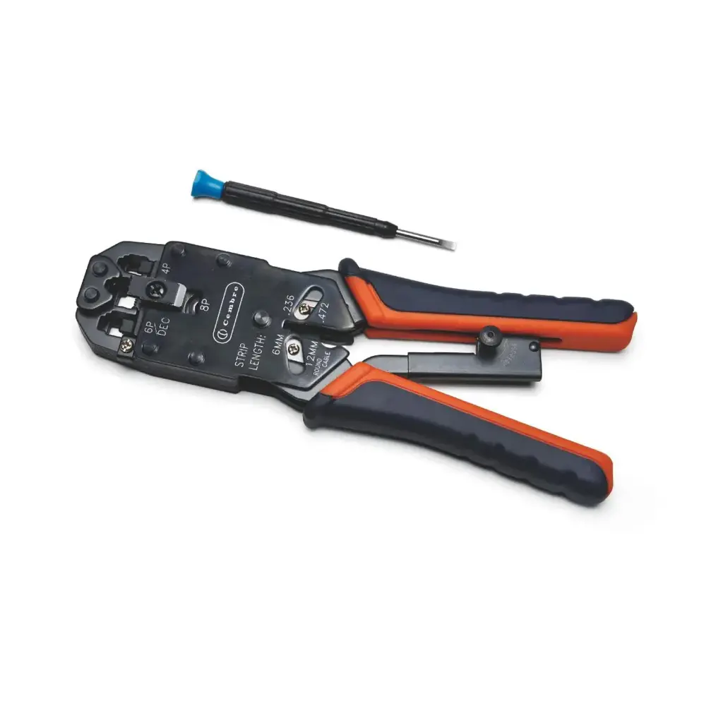 RJ Connector Crimp Tool Cat5 RJ45 RJ11 RJ12 RJ14 RJ22, 22-10 AWG