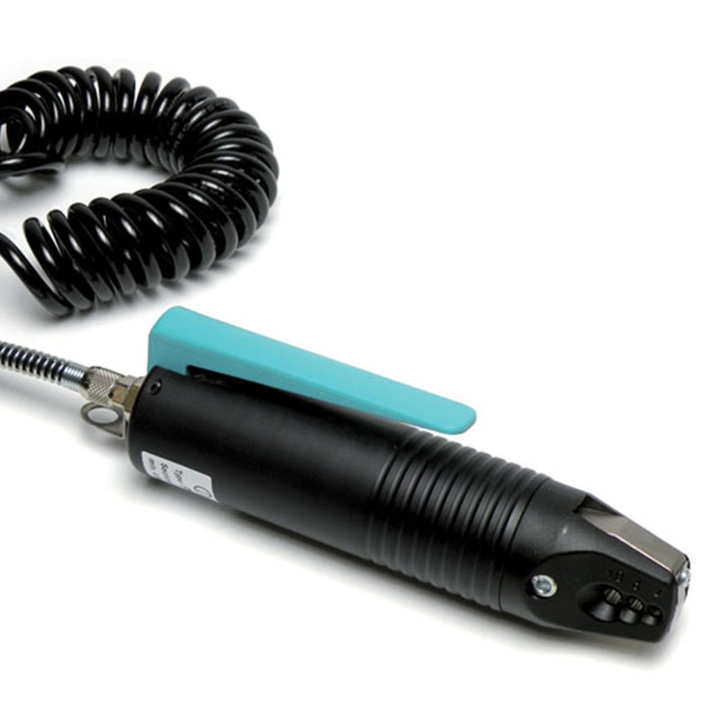 Pneumatic Wire Ferrule Crimper, 12-8 AWG, Hand Held Semi Automatic Wire Ferrule Crimper Tool