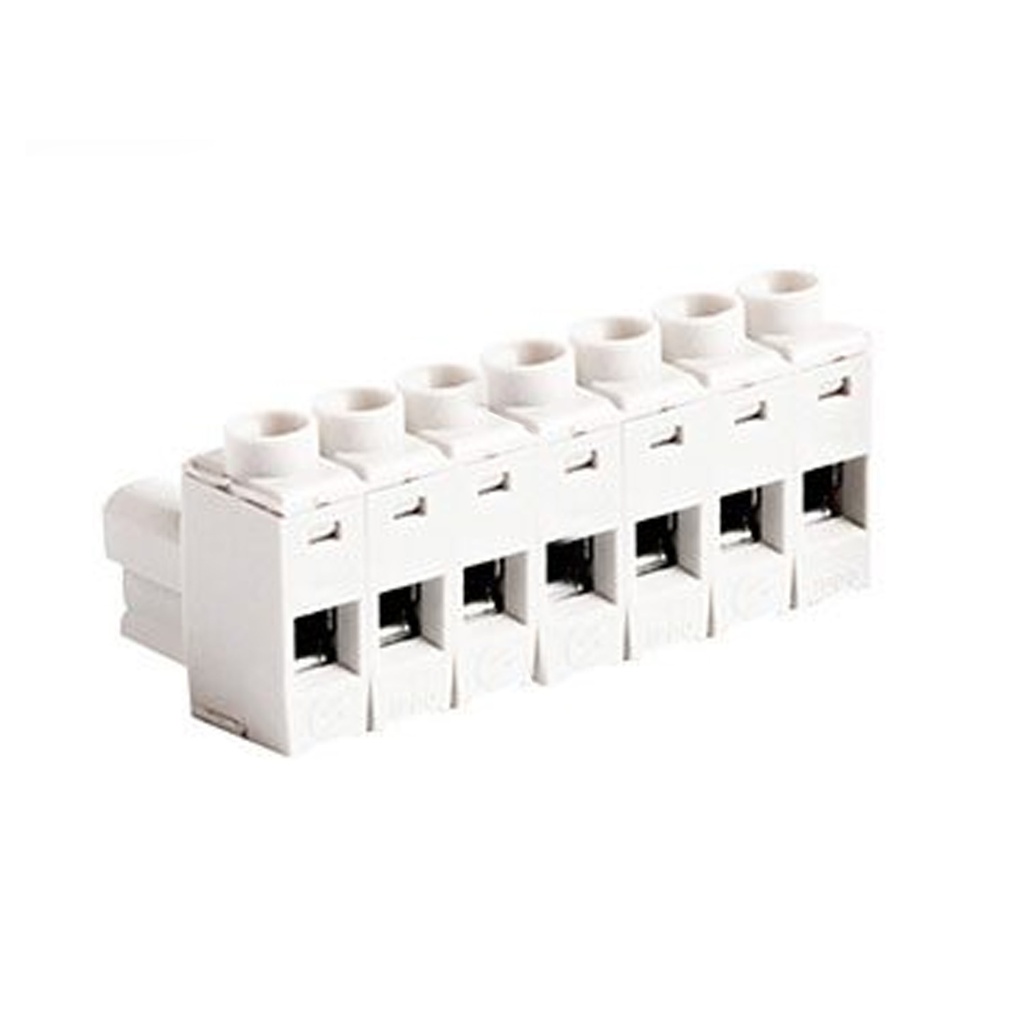 11 Position Pluggable Terminal Block with Screw Wire Terminations, Economy, 5mm Pitch, Gray, 24-12 AWG, 14 Amp, 300V, cULus Recognized