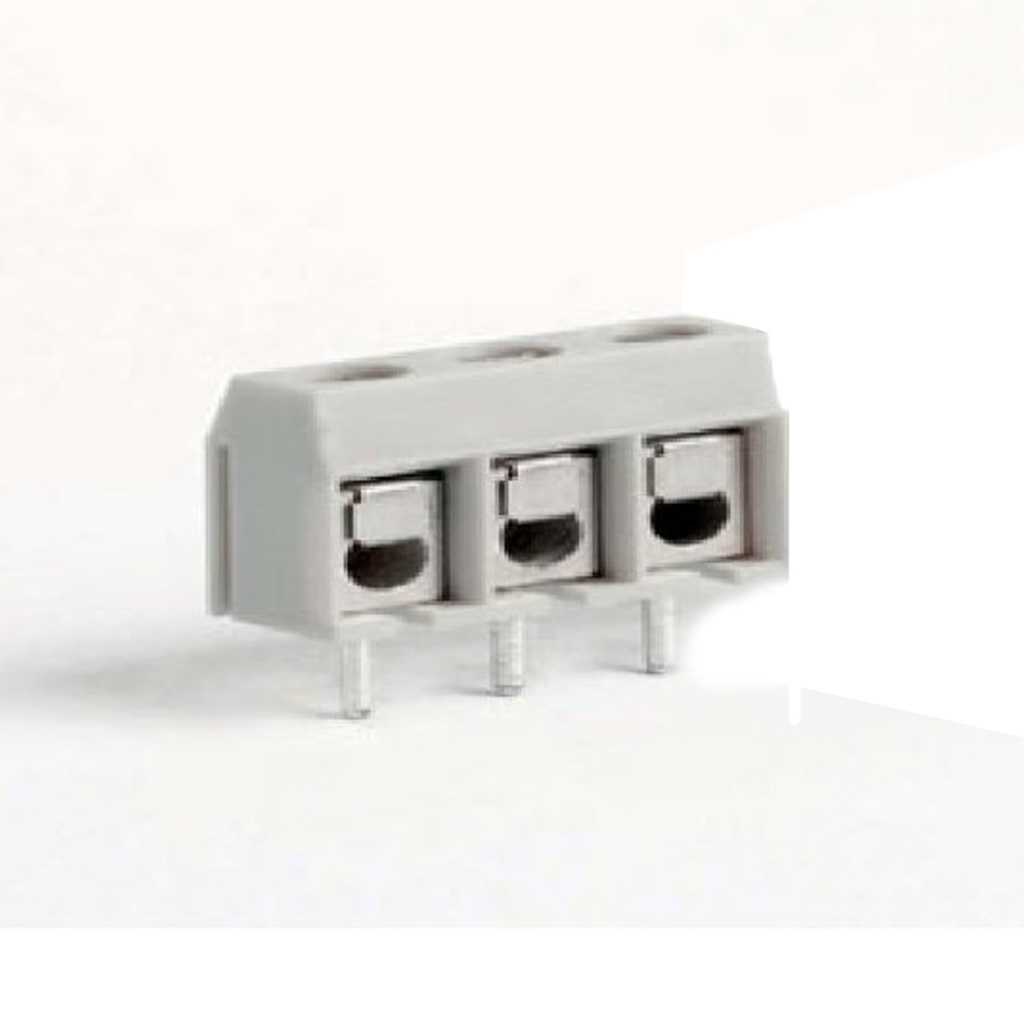 3 Position, 5mm Terminal Block Connector, Horizontal Wire Entry, Economy