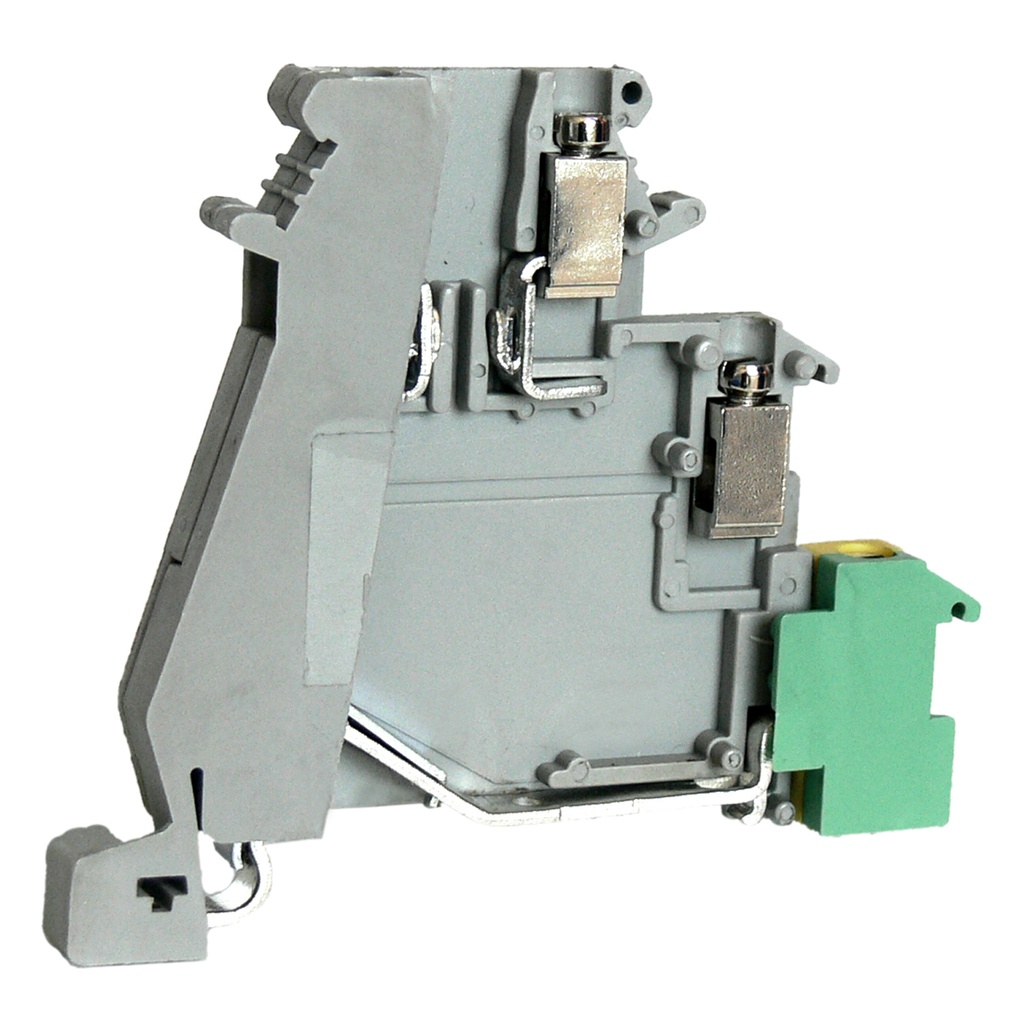 3 Level Sensor Actuator Terminal Block With 1 Ground, 1 Common, 1 Disconnect Circuit, DIN Rail Mount, ASI011169
