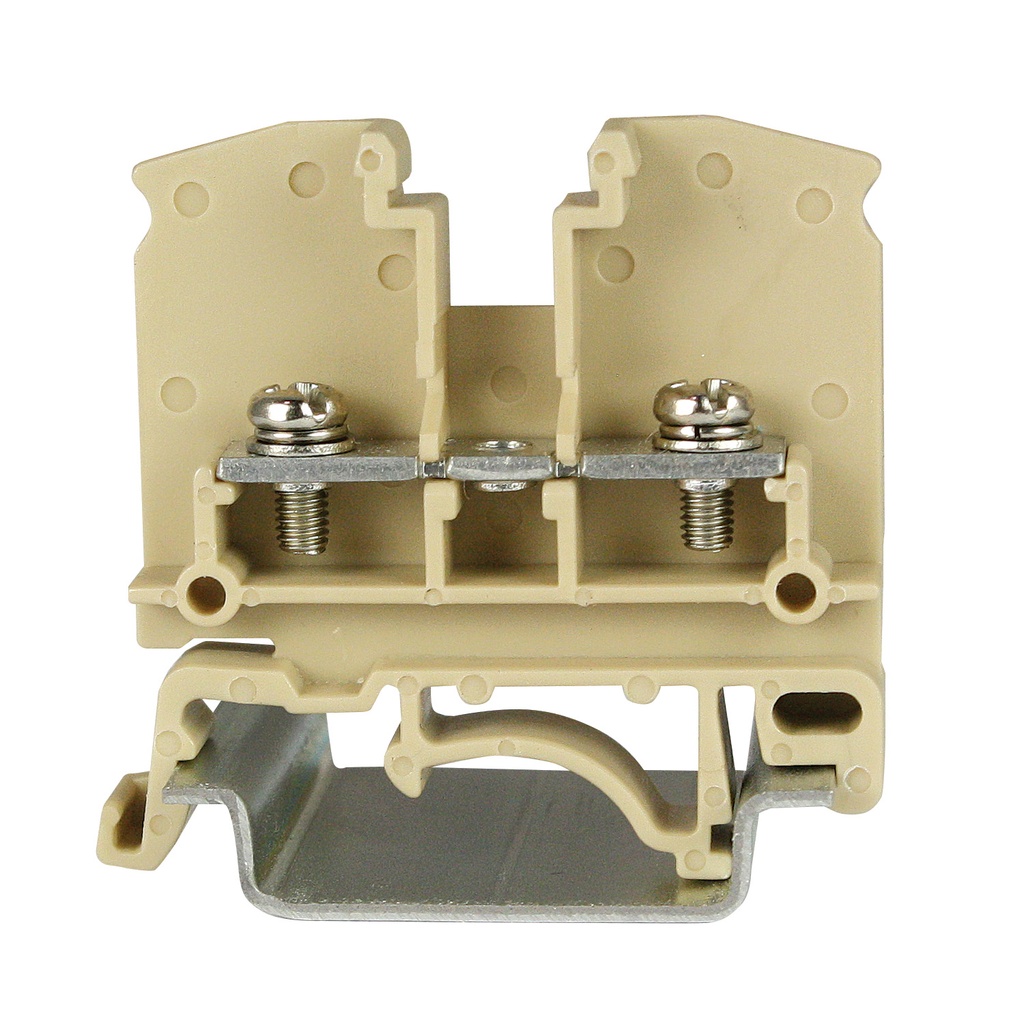 Ring Terminal Block, DIN Rail Ring Lug Terminal Block With A Width Of 7.2mm, Rated 17.5 Amp, 600 Volt, ASI271002