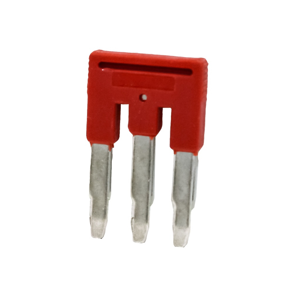 Push-In Jumper for Terminal Blocks, 5.2 mm Spacing, 3 Position