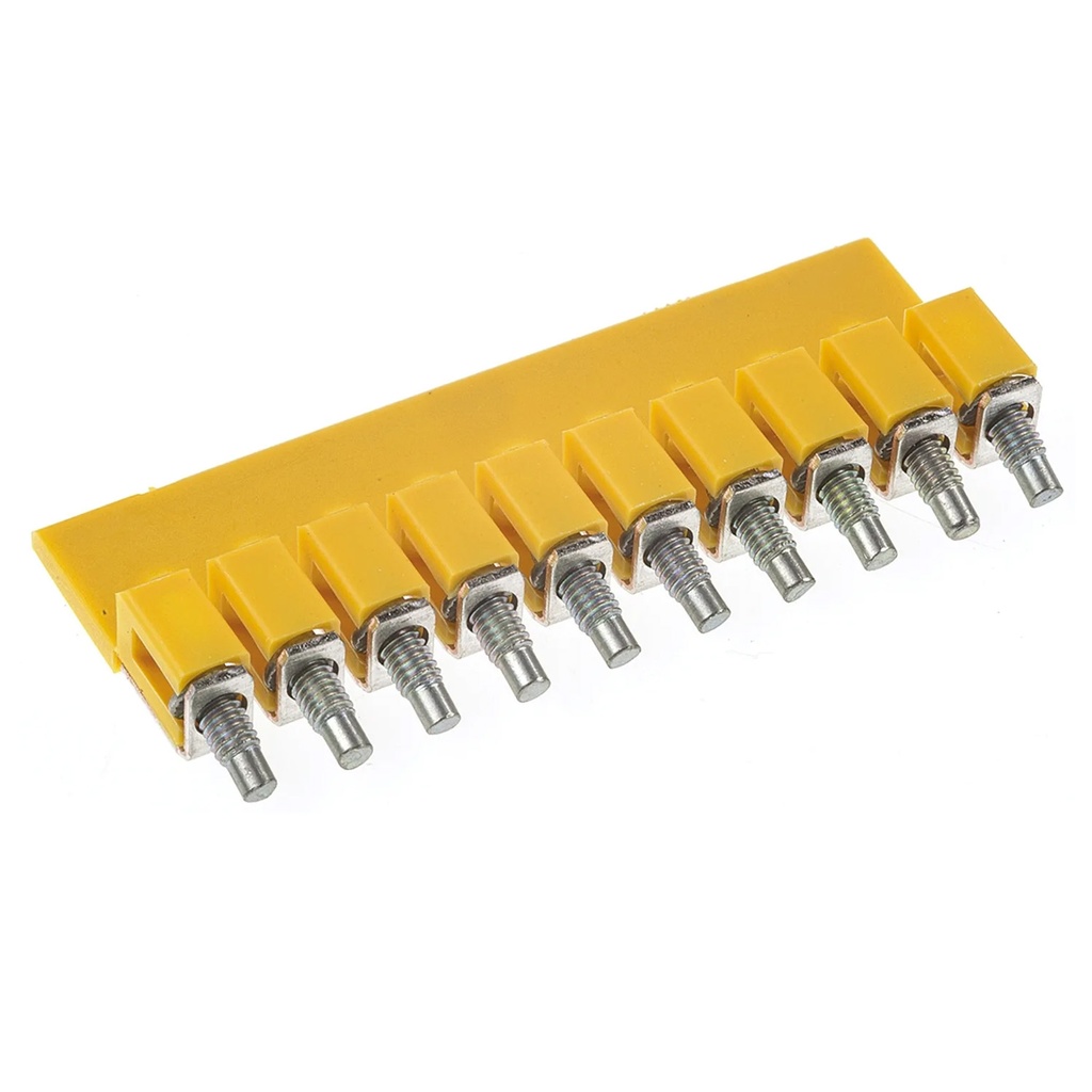 10 Position Fixed Screw Terminal Block Jumper 6.2mm | UFBL 10-6