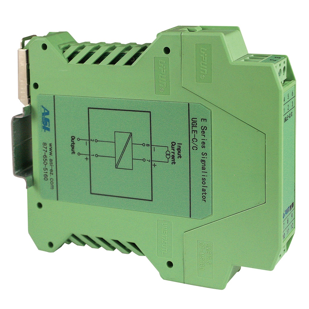 4-20mA Signal Isolator, 2 Individual Channels, DIN Rail Mount