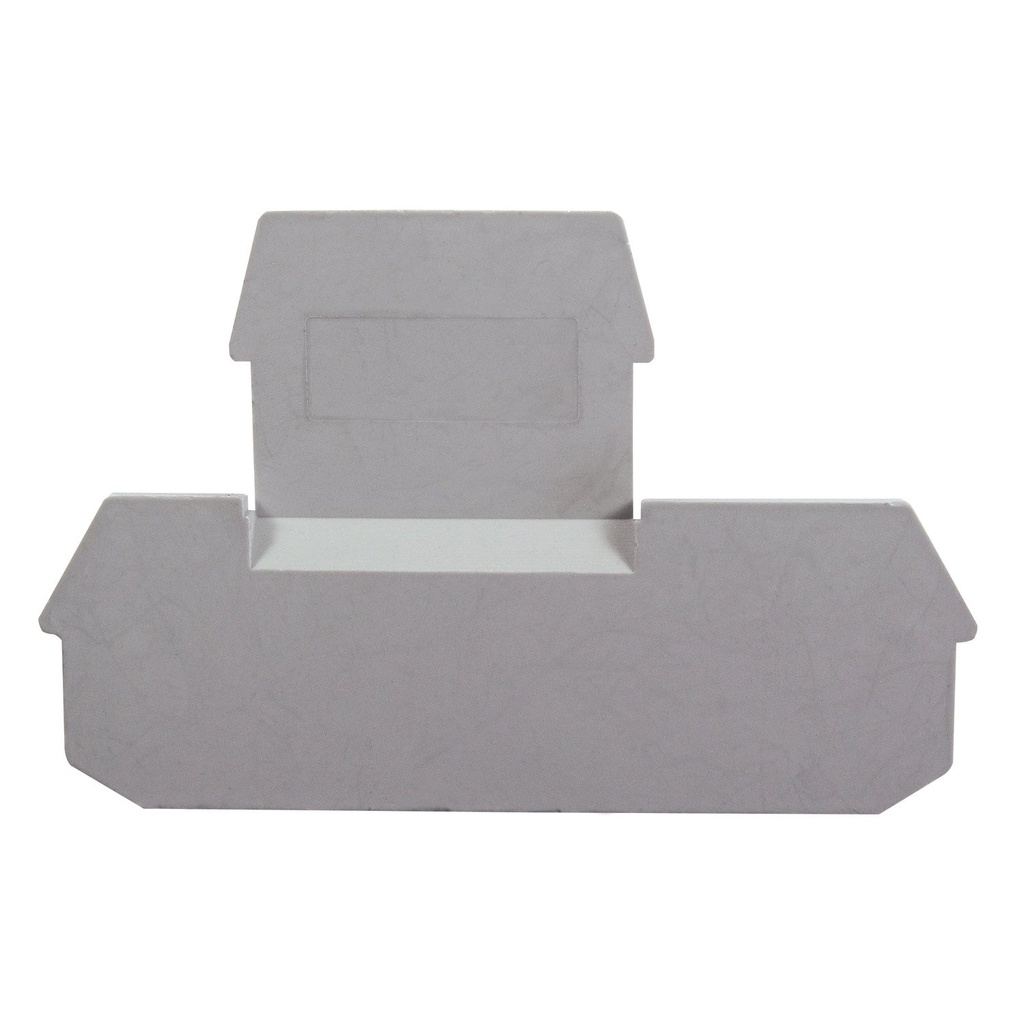 ASI DIN Rail Mounted Terminal Block End Cover | Compatible with ASIUKKB5 | Durable, Easy Installation for Electrical Panels