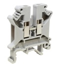 Feed Through Terminal Block | 30A 600V | 30-10 AWG |  DIN Rail Mount | Screw Terminal | 6.2mm Wide | UL Recognized | ASI UKJ5N