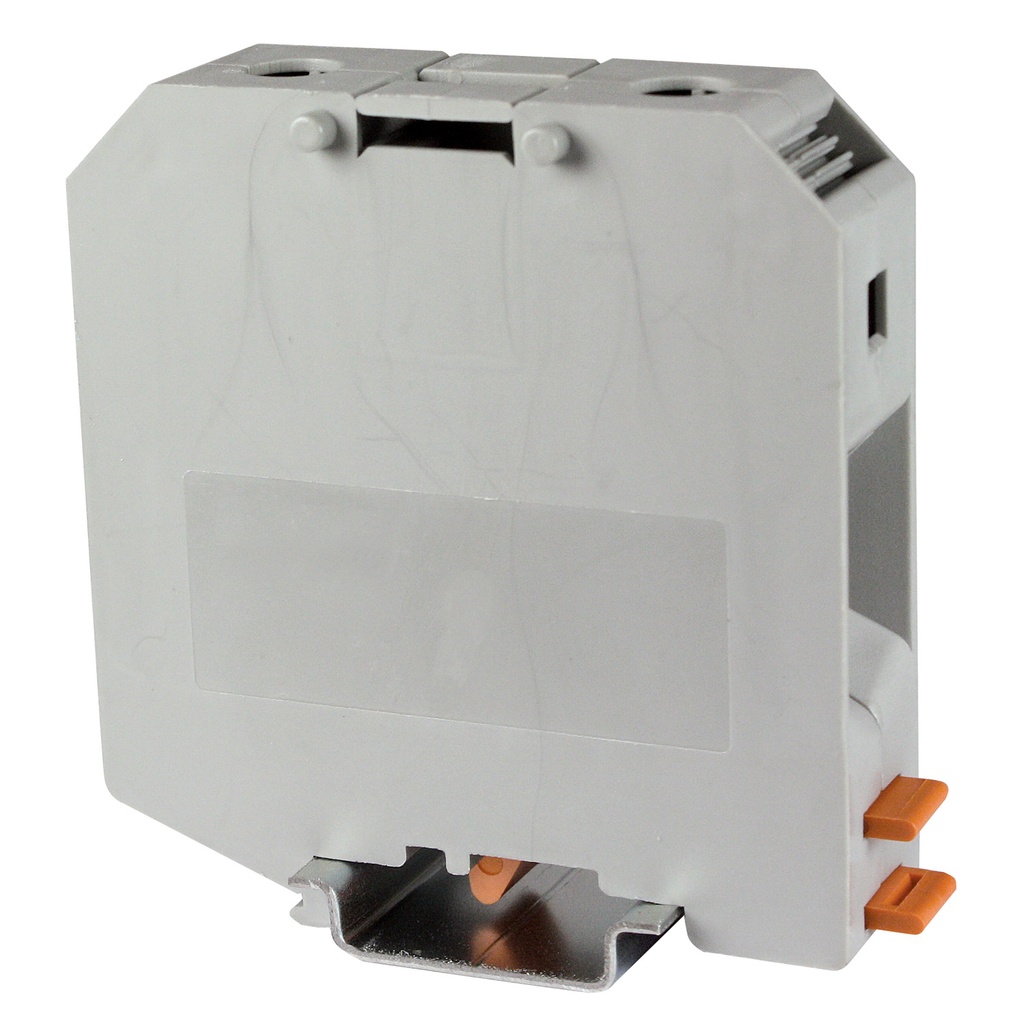 High Current Terminal Block, DIN Rail Mount, ASI UKH 50 Terminal Block With UL Ratings Of 150 Amps, 600 Volts, 6 - 1/0 AWG, ASIUKH50