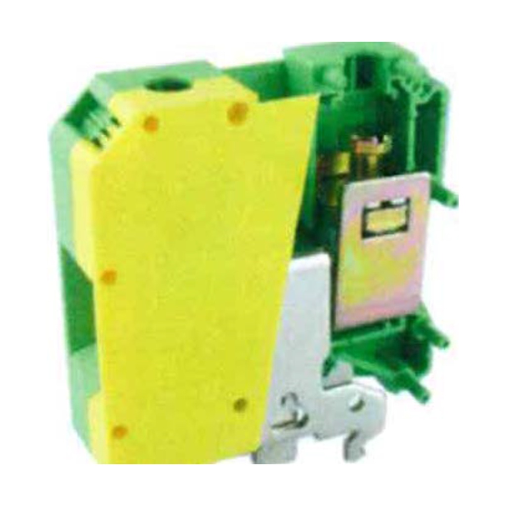 High current DIN Rail Mounted, Grounding Block