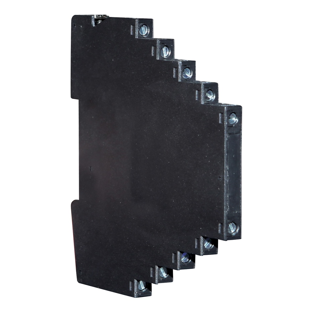 5 Volt DIN Rail Surge Protection Terminal Block For Data Line Protection, 4 Wire, 2 Stage Protection, Only 7mm Wide