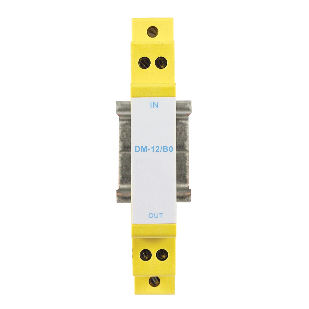 12V RS485 Surge Protector, Data Line Surge Protector For 12V Circuit, DIN Rail Mount,  2 Wire,