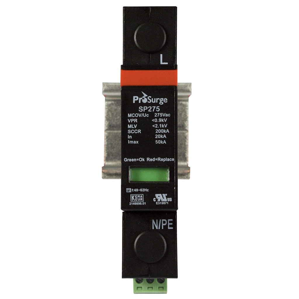 275 Vac Surge Protector Module with Indication