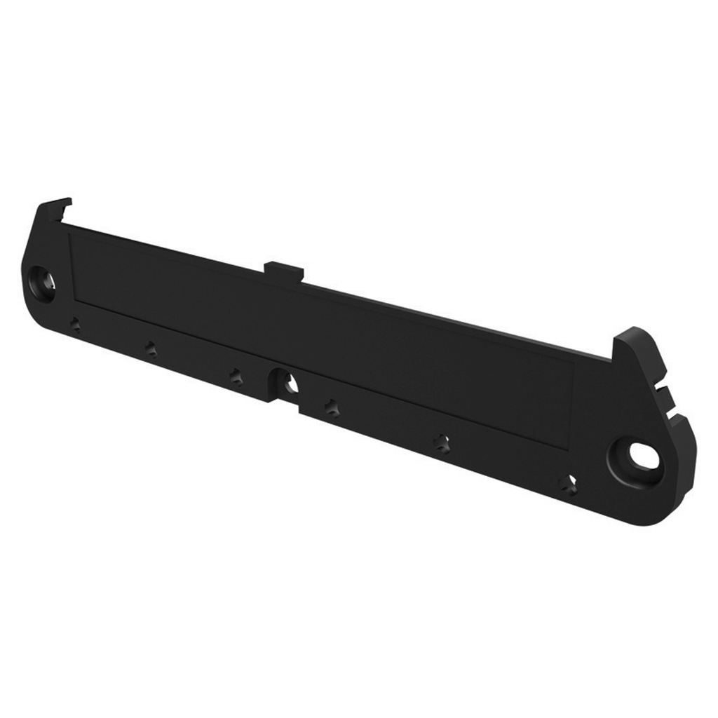 ASI 21370 PCB Tray End Cover for 107mm Tray, Black, 107mm, PVC Material, UL94, Temp Range: 0-80°C
