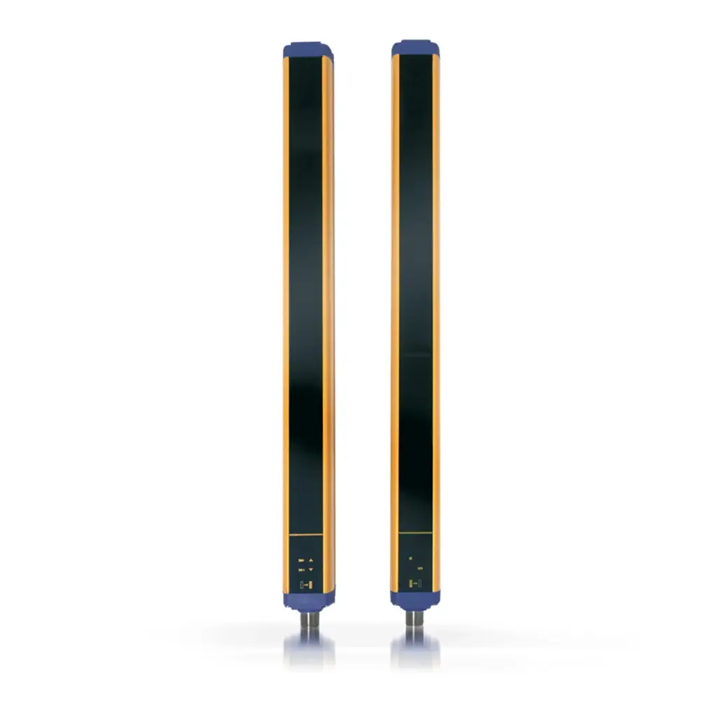 Type 4 finger safety light curtain sensor,24 VDC,0.2- 6m operating distance, 300mm controlled height