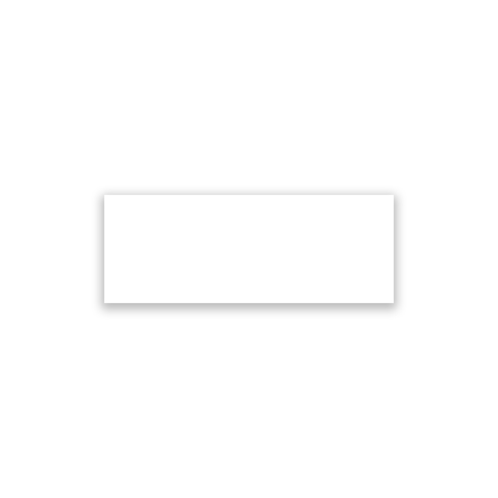 Self-Adhesive Precut Vinyl Labels, 9X20 mm, White