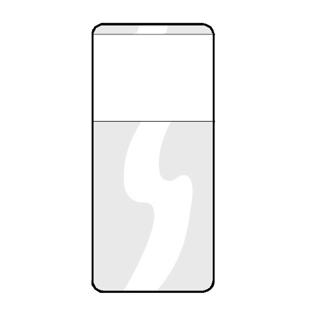 Wraparound Cable Markers, 7mm Max. Wrapping Diameter, 10X23mm White, (4800/Pack)