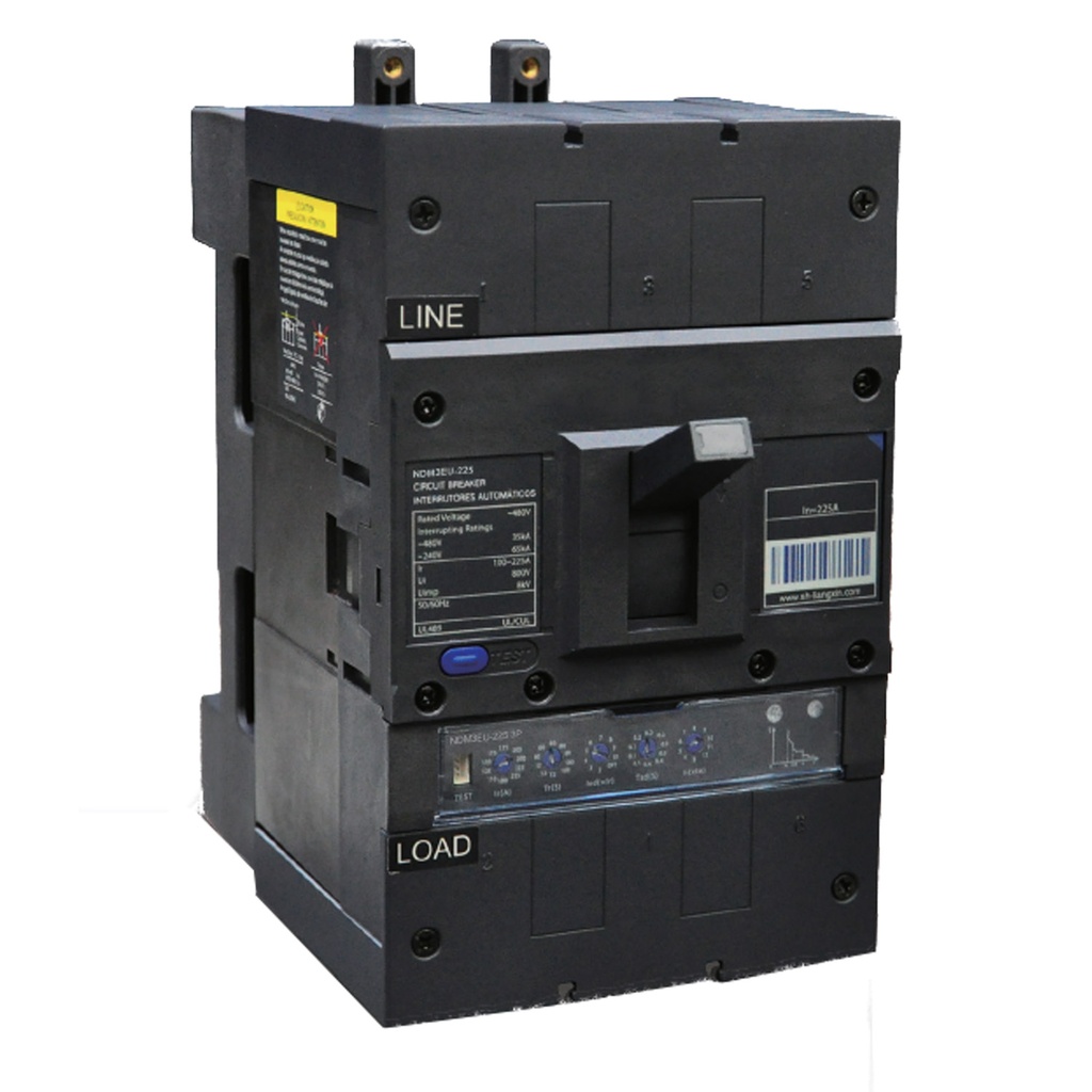 110 Amp Molded Case Circuit Breaker, UL489, IP20