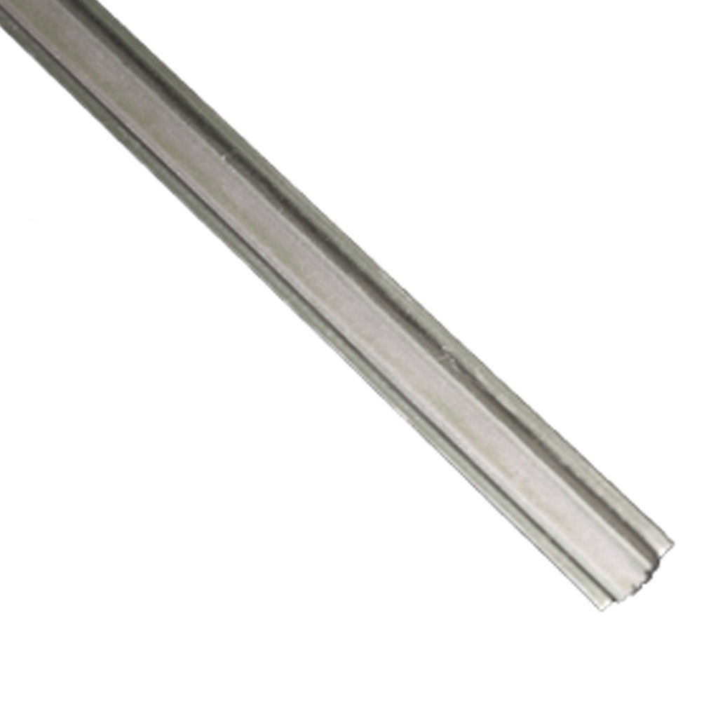DIN rail 15x5.5mm (WxH), Mini Steel unslotted, 3 foot 3 inch (1 meter) lengths