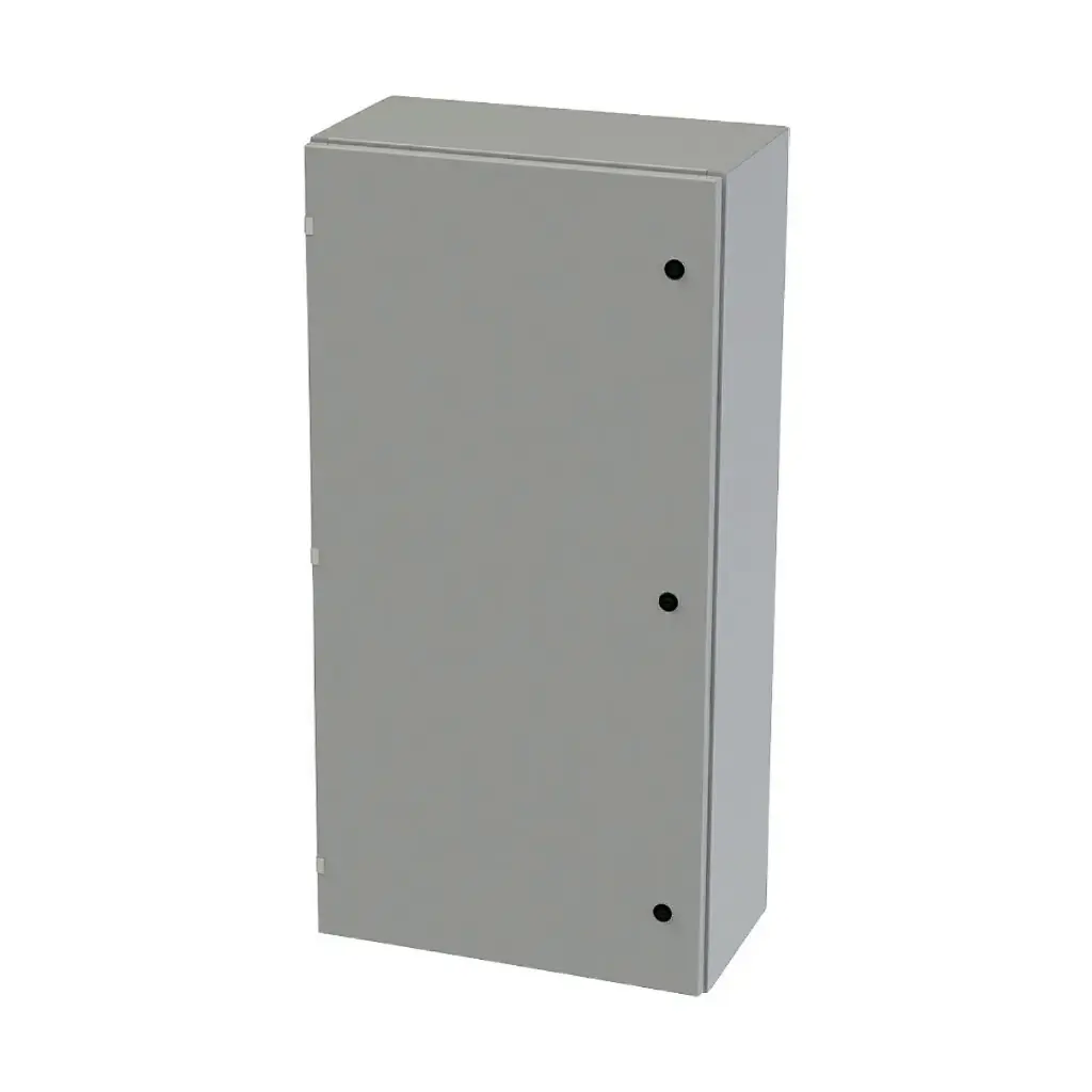 NEMA 3R, 4, 12 Enclosure, Wall Mount, Hinged Single Door, 48x24x16