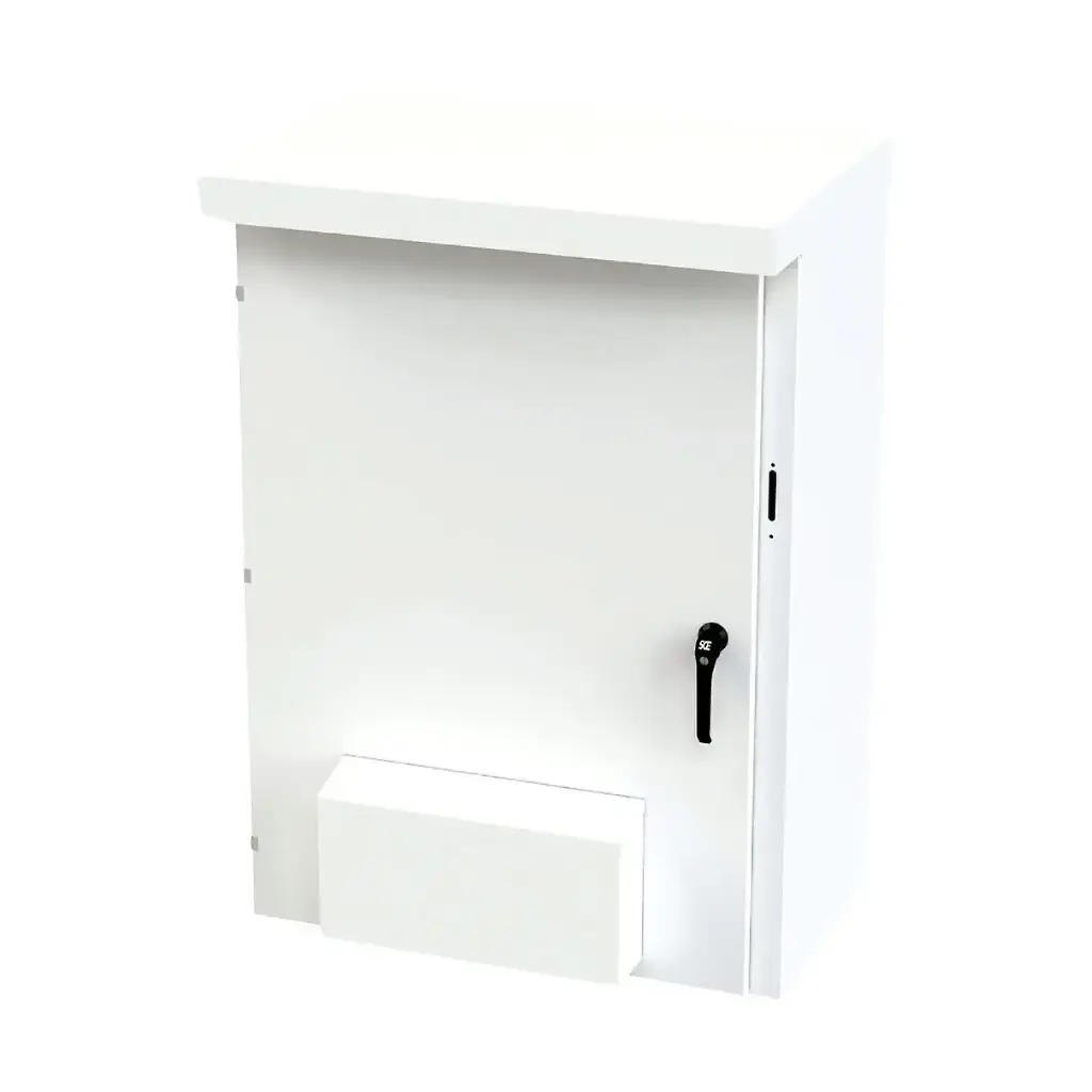 NEMA 3R Enclosure, Vented, Door For Flange Disconnect, Metal, 53x37x20