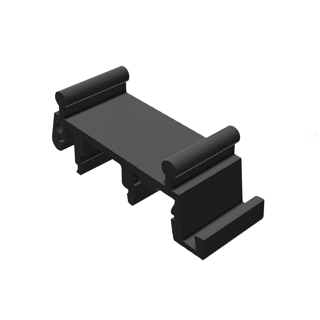 Din Rail Mounting Foot for 43mm Printed Circuit Board Tray