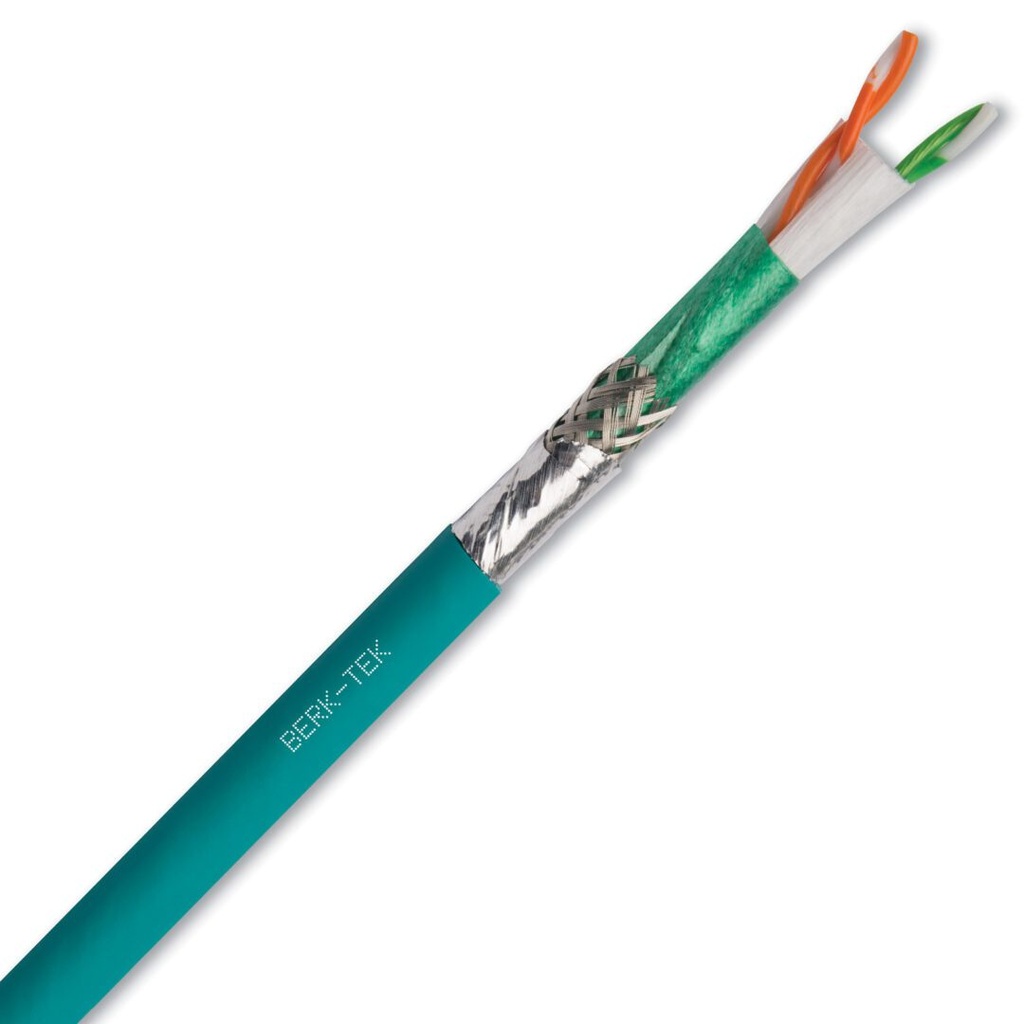 Bulk Cat 5e Inudstrial Ethernet Cable, High Flex and 600V Rated, 2STP, 1000 Foot Reel