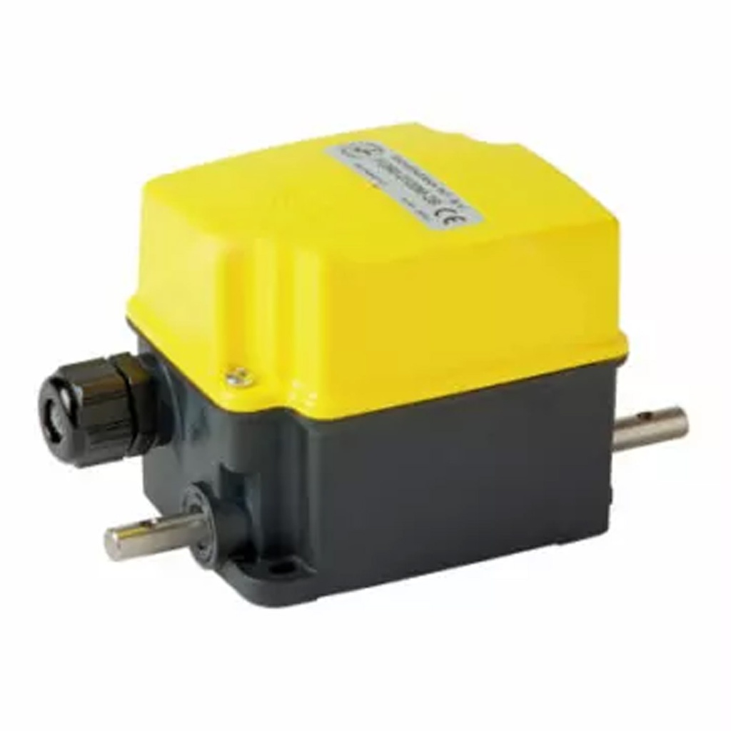 Rotary Limit Switch, Base Mount, 2 Microswitches, 2 Shaft, 1:200 Ratio