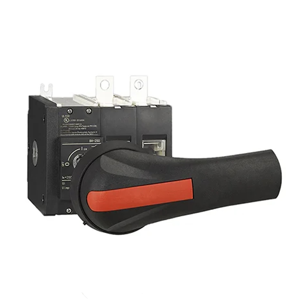 1500V DC, 250A, 2 Pole DC Disconnect Switch for Solar Applications, UL Listed