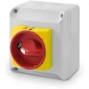 32 Amp Enclosed Motor Disconnect Switch, 3 Pole, 2 To 20 HP, IP65 NEMA 4