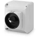 32 Amp Enclosed Disconnect Switch with Black/Grey Handle