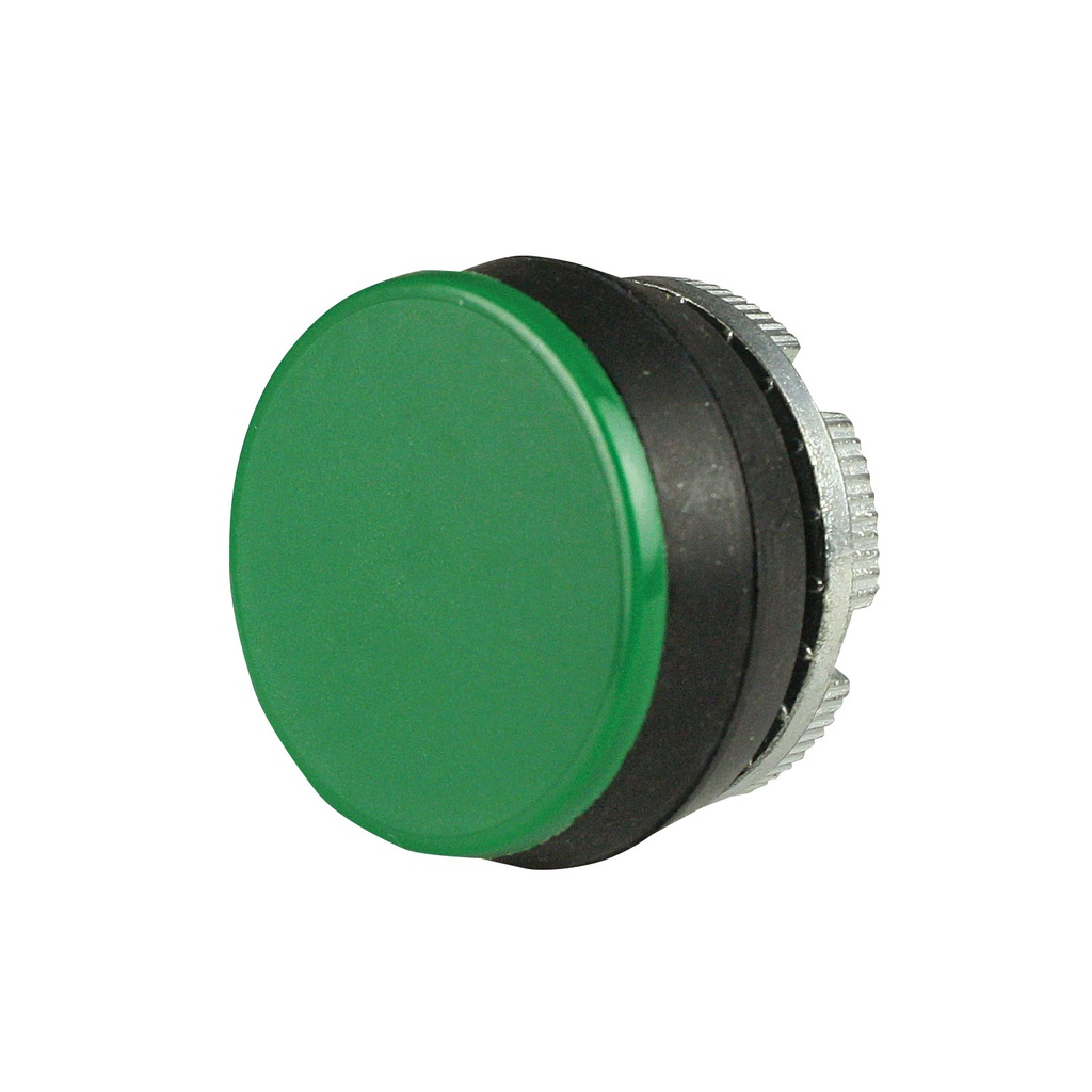 22mm Solid Green Push Button  Up/Down Arrow | Compatible with P02, P03, PL, PLB & TLP Series Pendant Stations