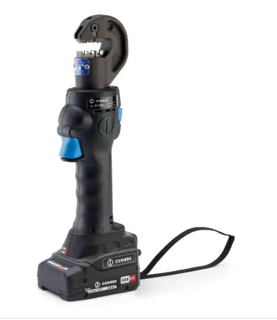 BATTERY-POWERED HYDRAULIC CRIMPING TOOL (Crimp Dies Sold Separately)