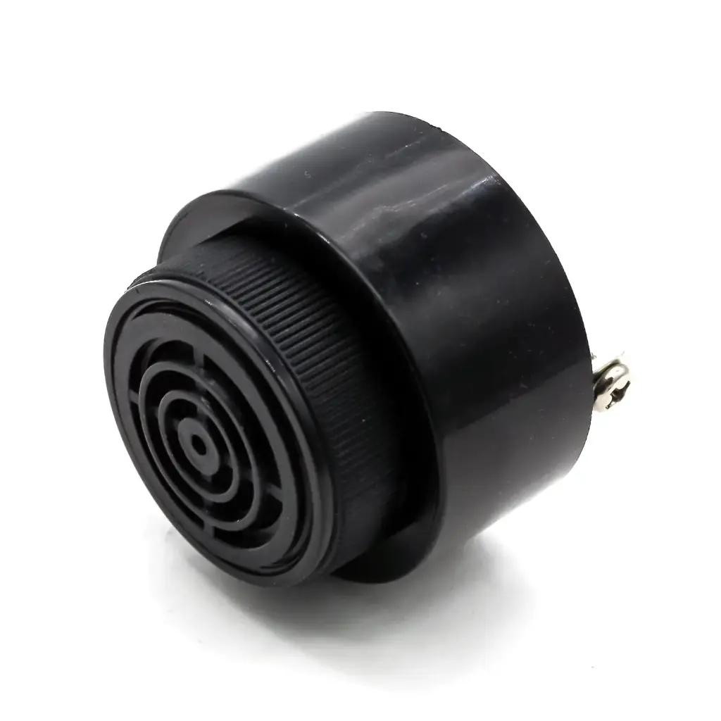 Panel Mount 22mm | 6-28V AC/DC Active Continuous Buzzer, Alarm Horn | Minimum 80dB Sound Intensity, UL