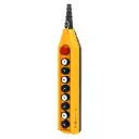 Industrial Crane Pendant Station | 8 Button + E-Stop, 16A Rated, IP65/NEMA4X, Shock Proof
