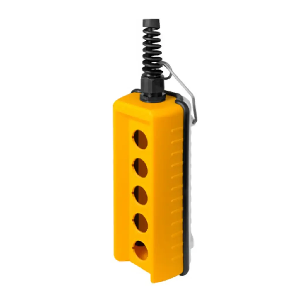 Pendant Station Enclosure For 5 Button Single Row Pendant Station