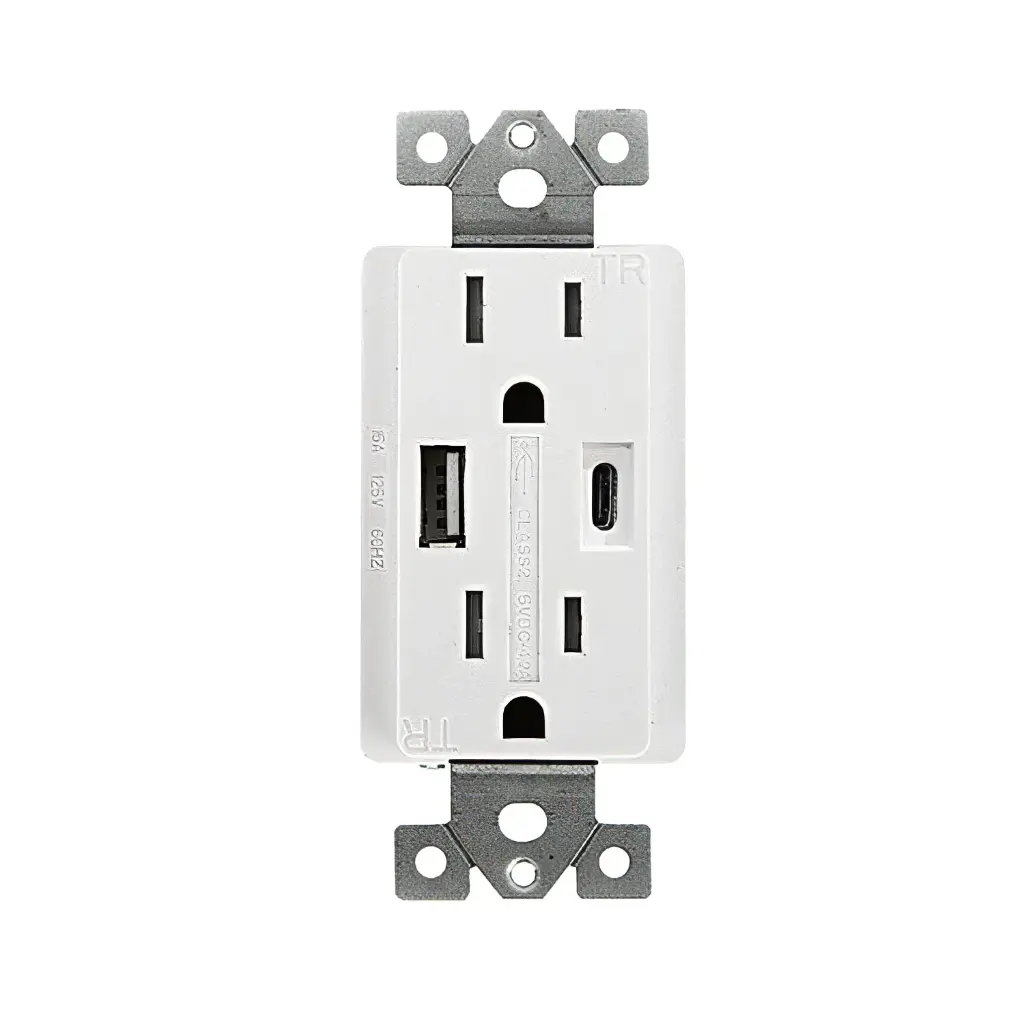  USB-C 15A-125V TR DUPLEX SPEC GRADE