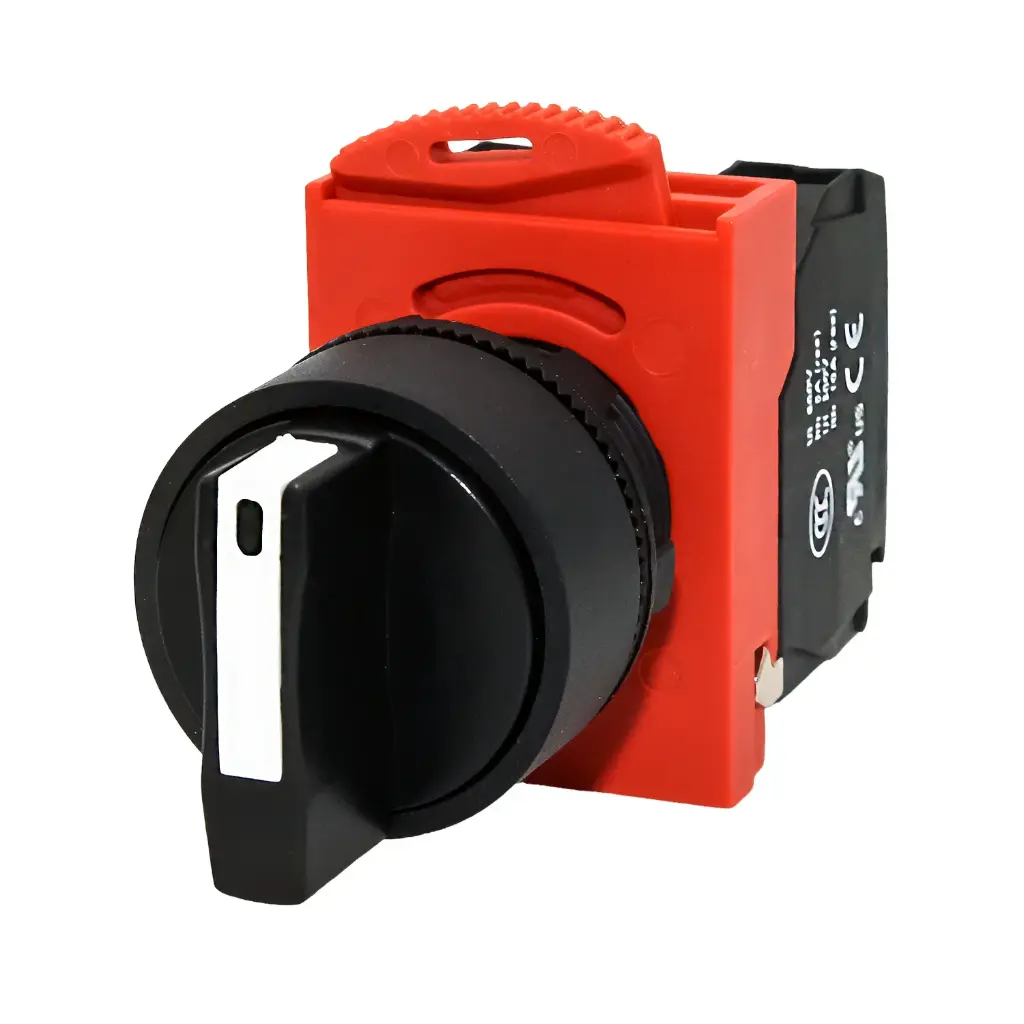 3 Position Selector Switch with 2 NO Contacts